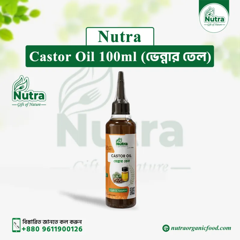 Nutra Castor Oil 100ml (ভেন্নার তেল)