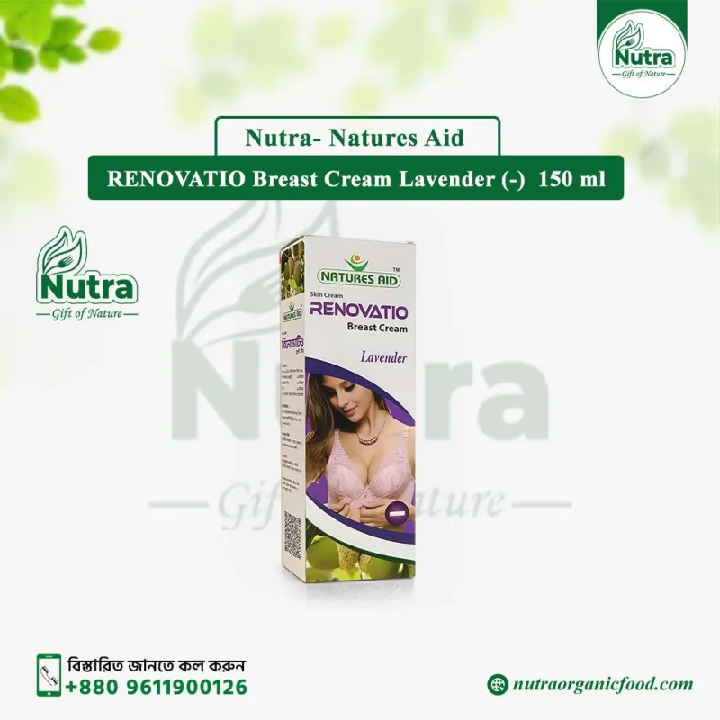 NATURES AID RENOVATIO Breast Cream Lavender (-) 150 ml